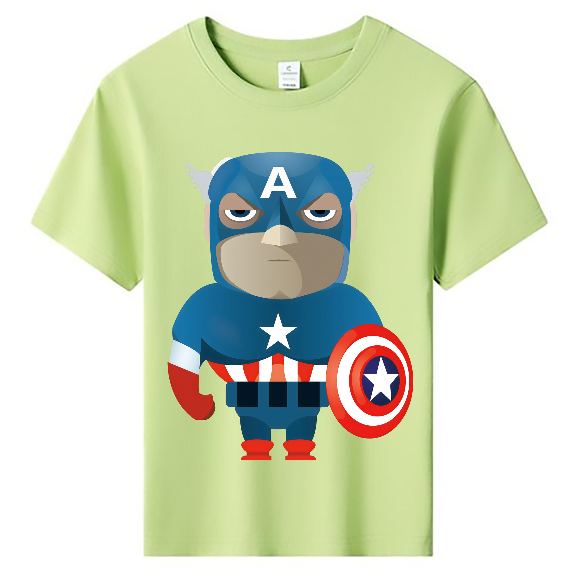 （画像用） アベンジャーズ The Avengers 綿100％キッズTシャツ（フロントプリント）